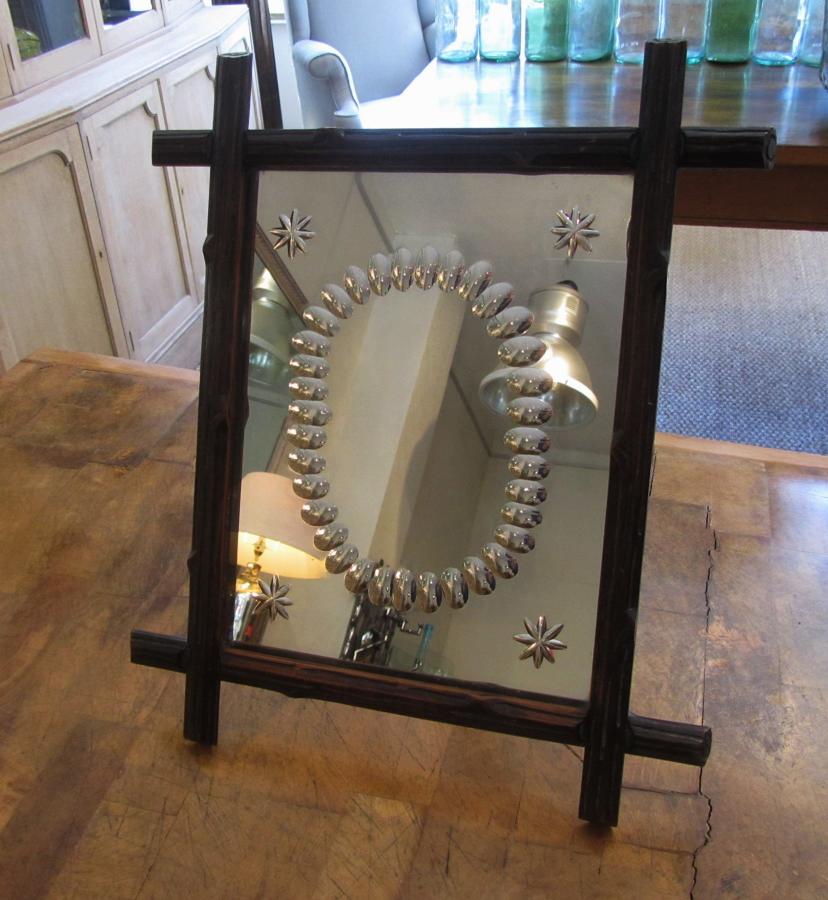 A black forest mirror