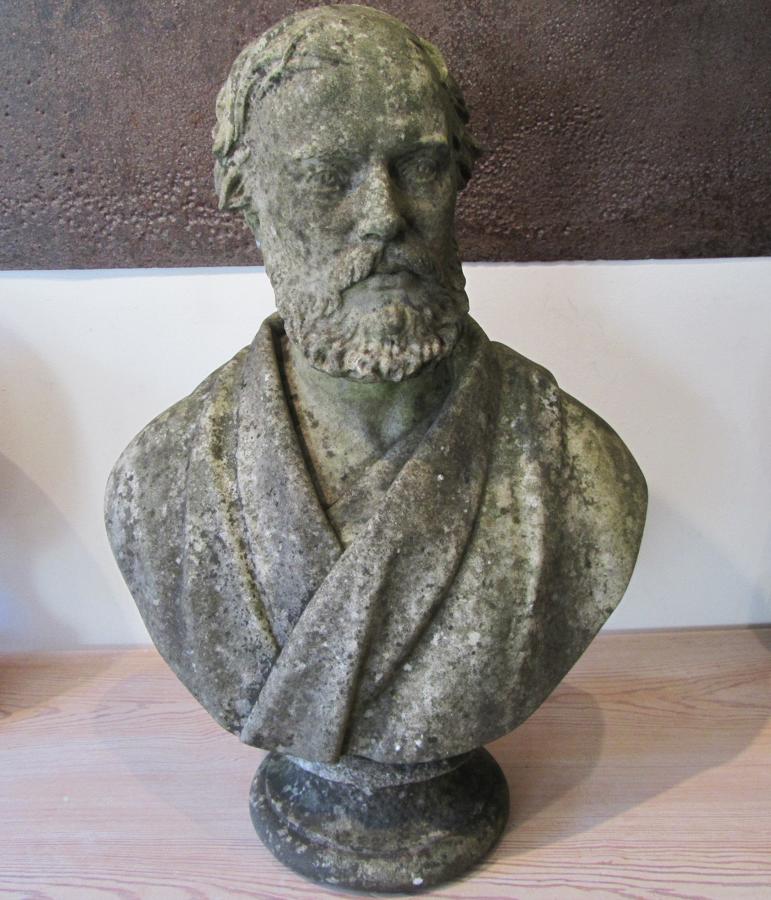 A marble bust