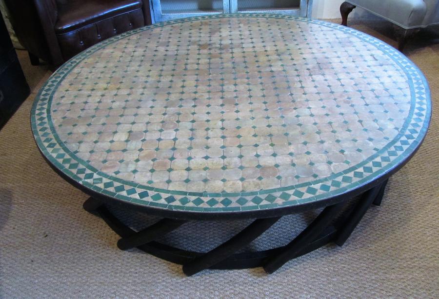 A large Garden/conservatory coffee table