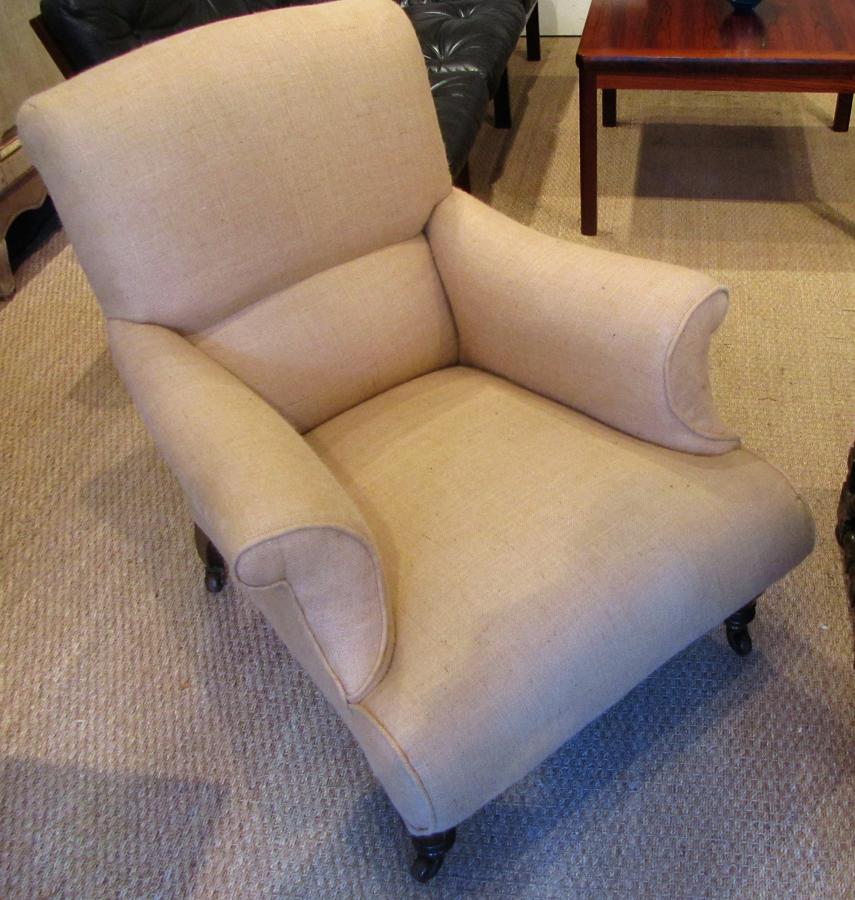 A Victorian single arm chair