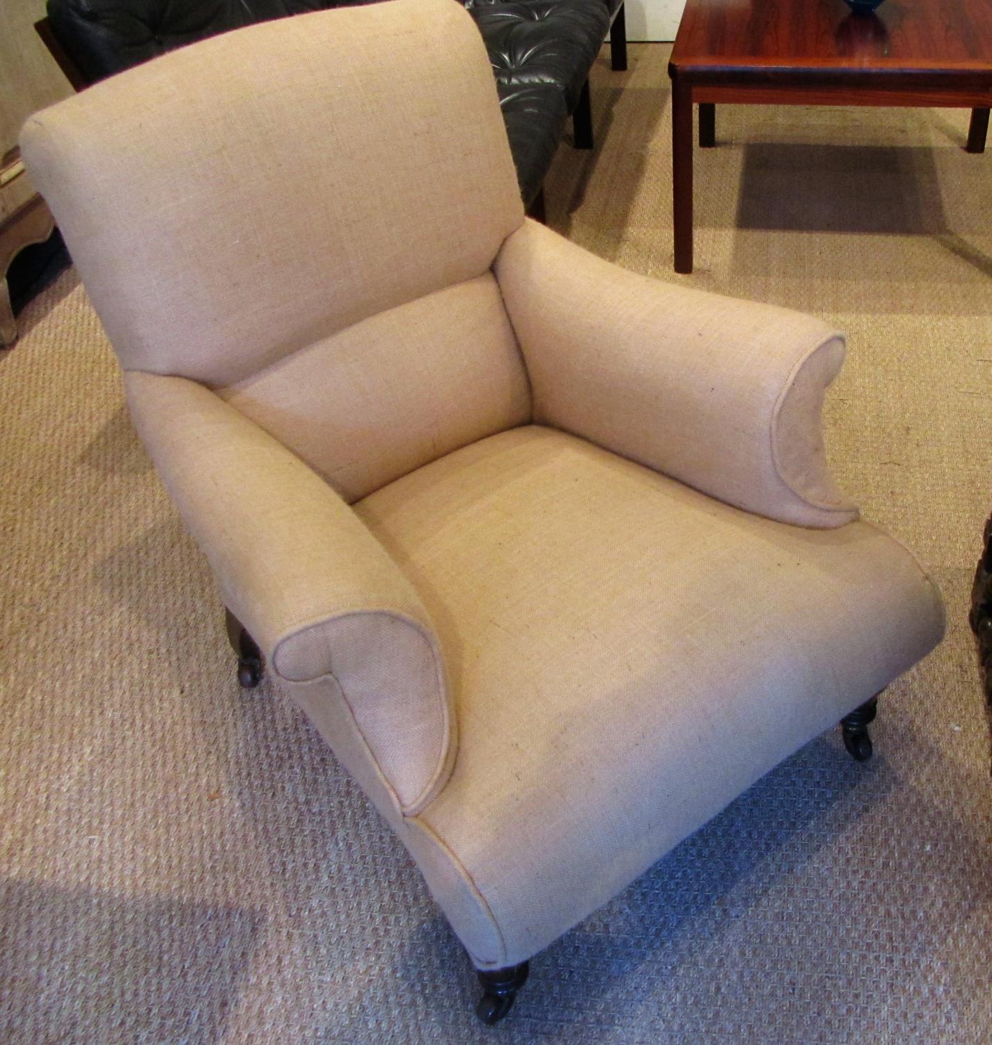 A Victorian single arm chair
