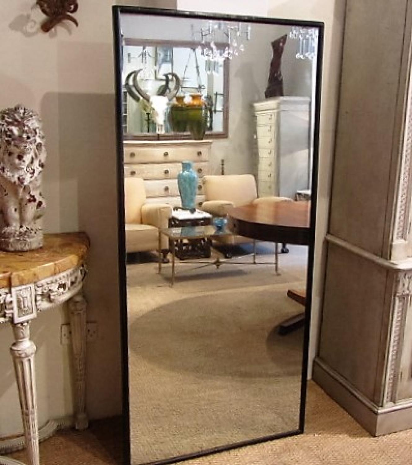 An Edwardian outfitters mirror