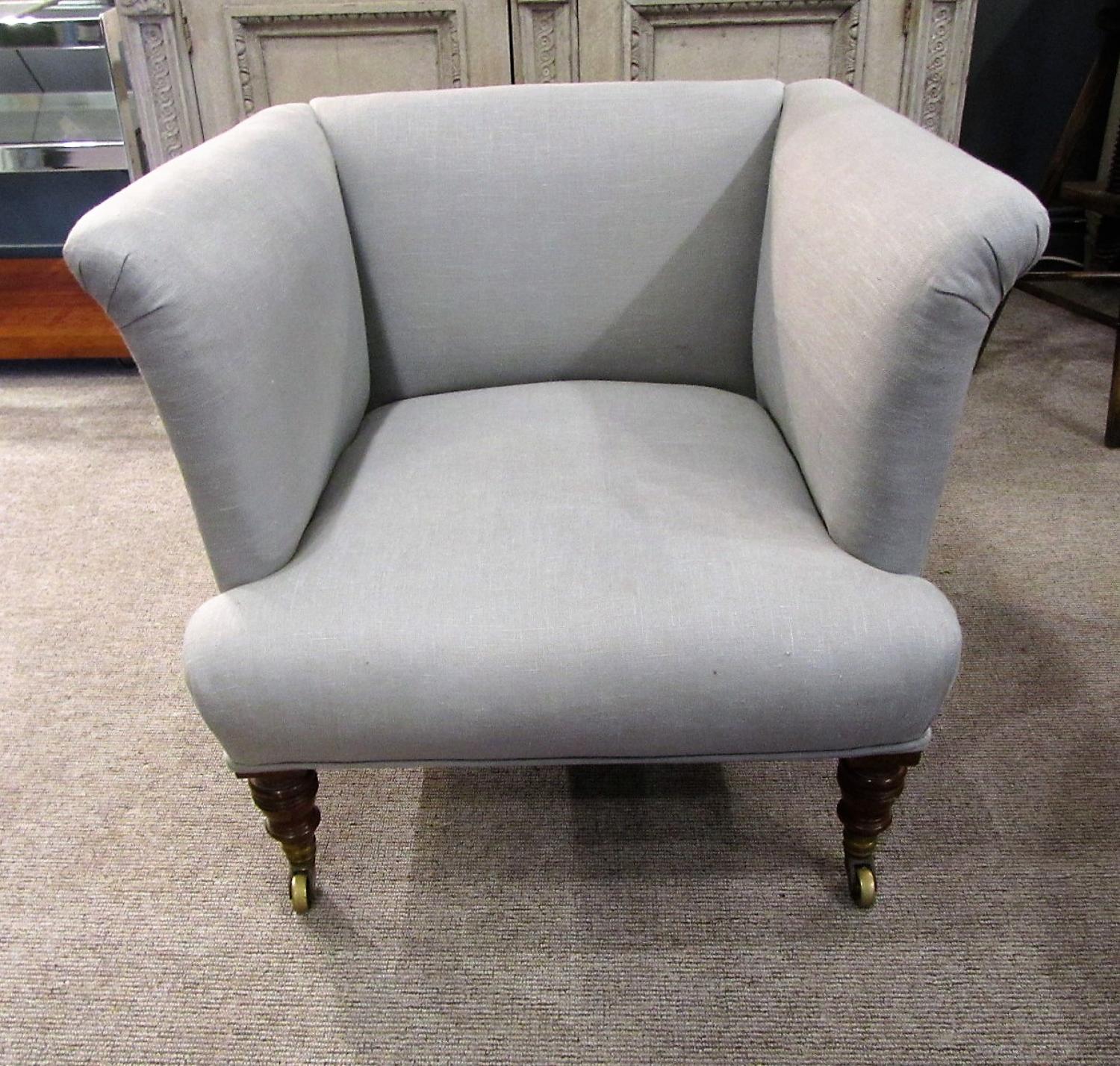 A Howard & Sons London single armchair