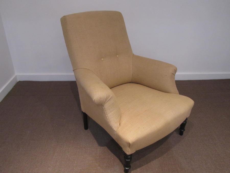 A single Napoleon III armchair