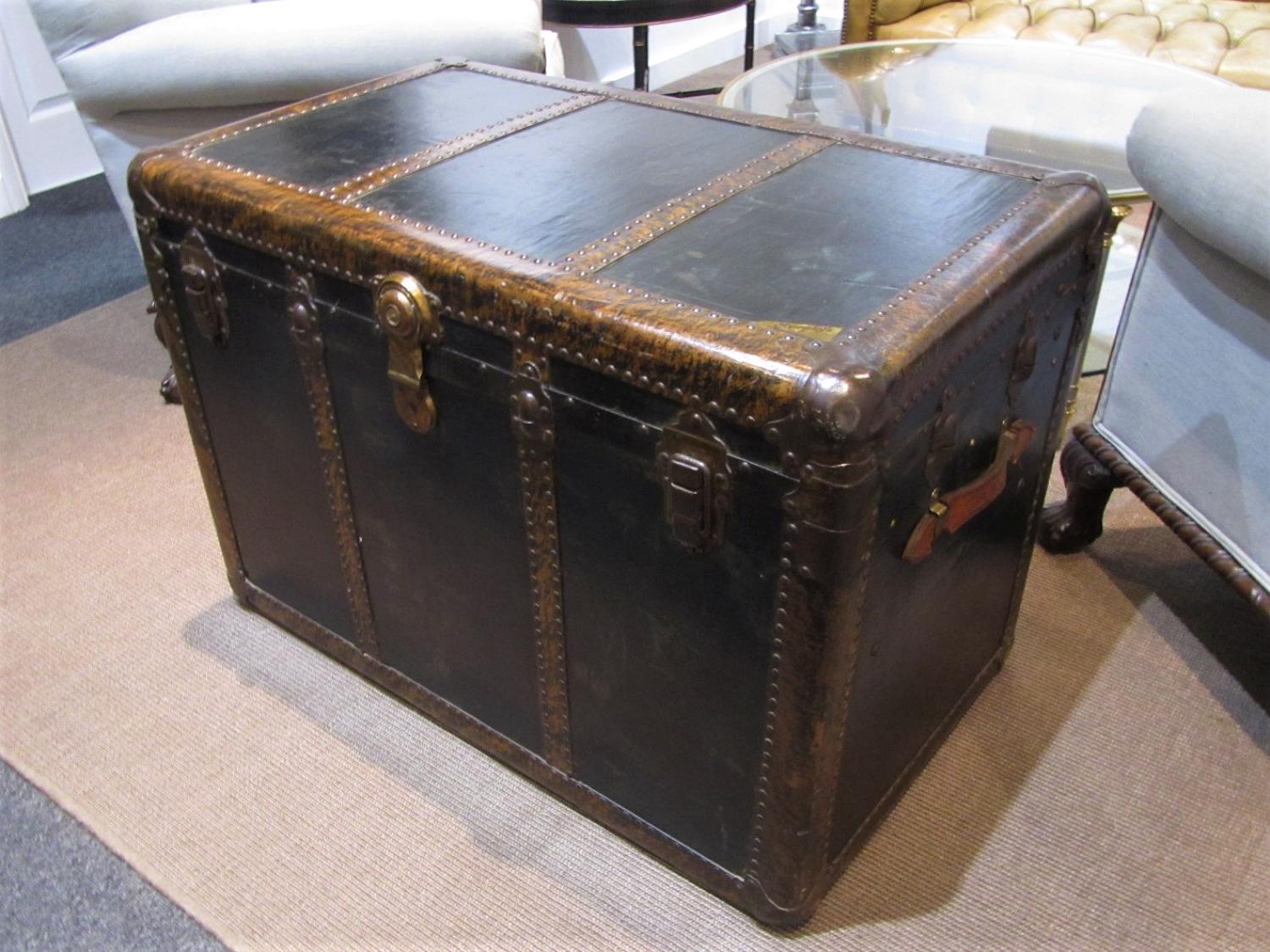 A Murphy's of st Louis steamer trunk