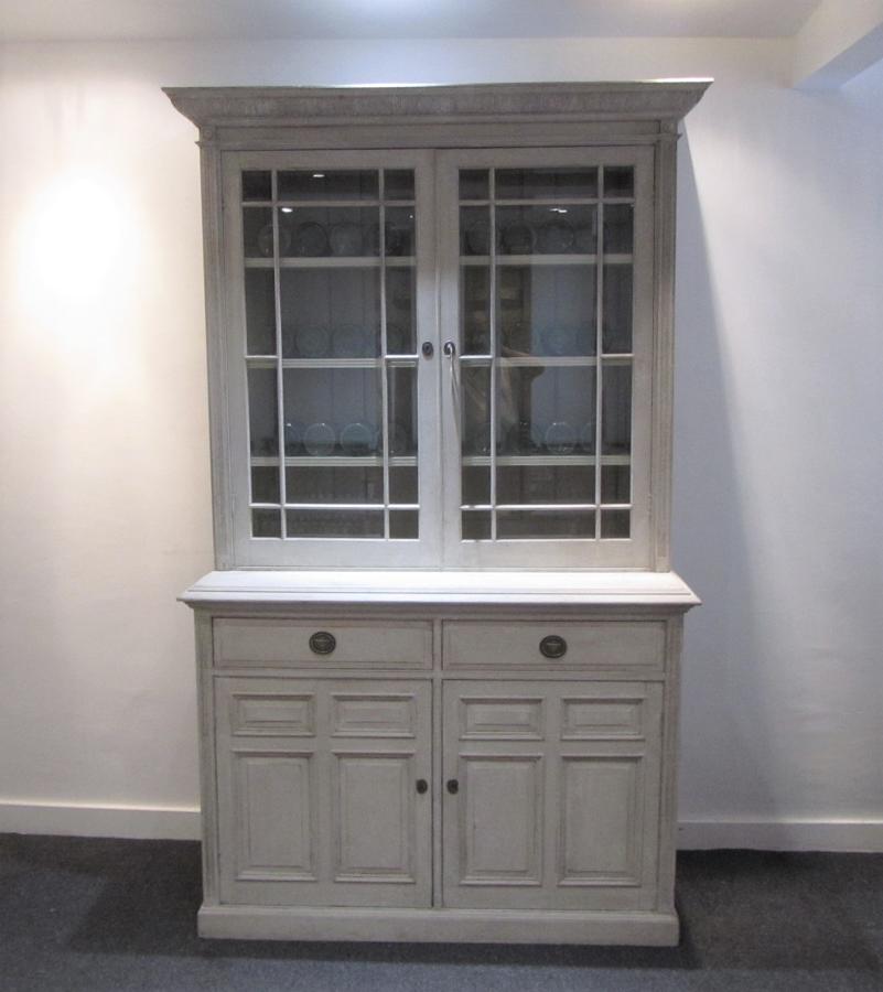 An English Painted bookcase