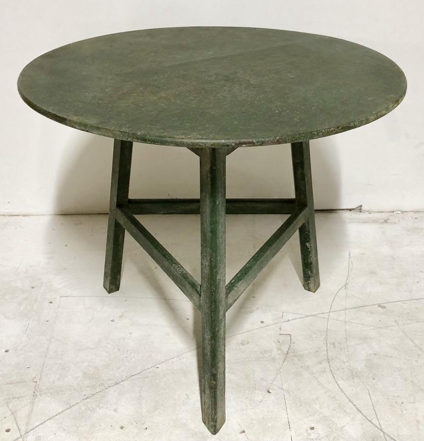 A painted Cricket table