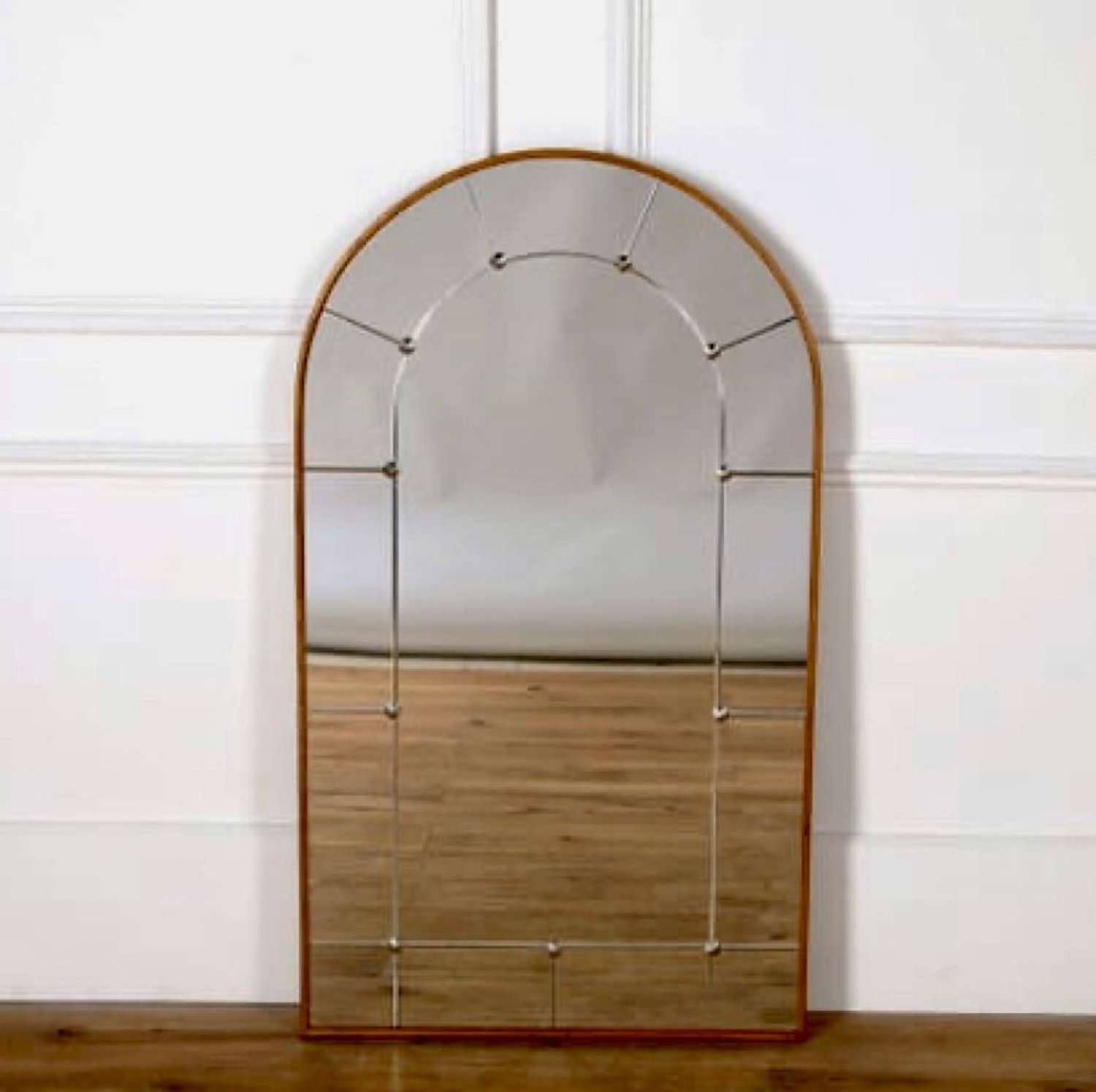 A Swedish Panelled Mirror