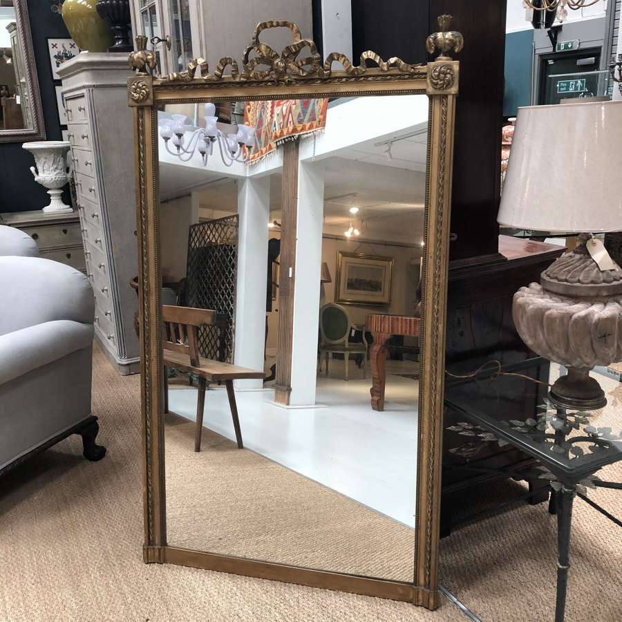 A Napoleon III Giltwood Mirror