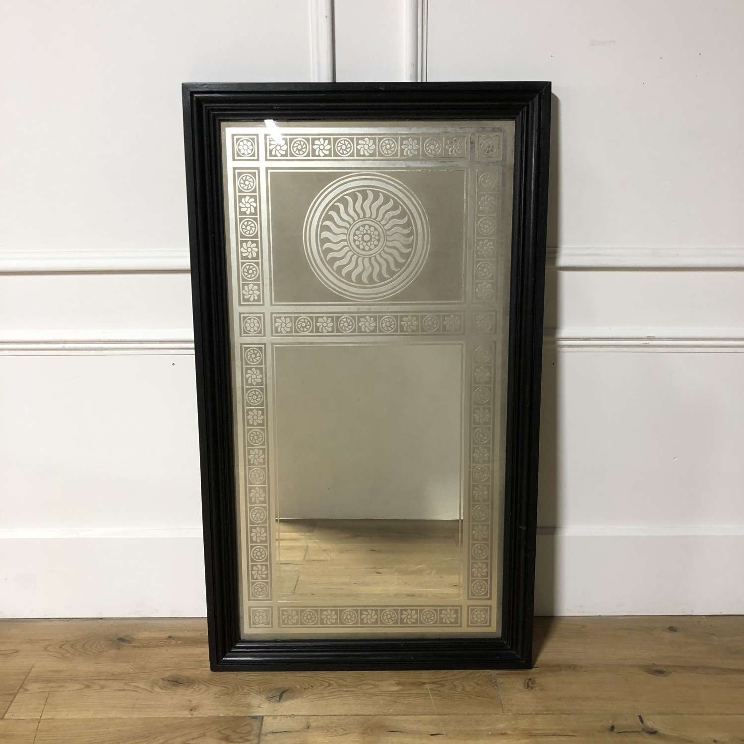 An English Acid Etched Mirror