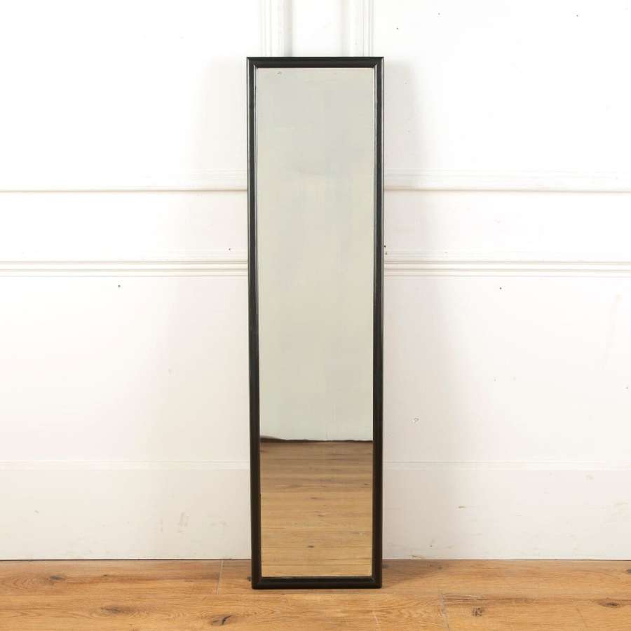 An Edwardian outfitters mirror