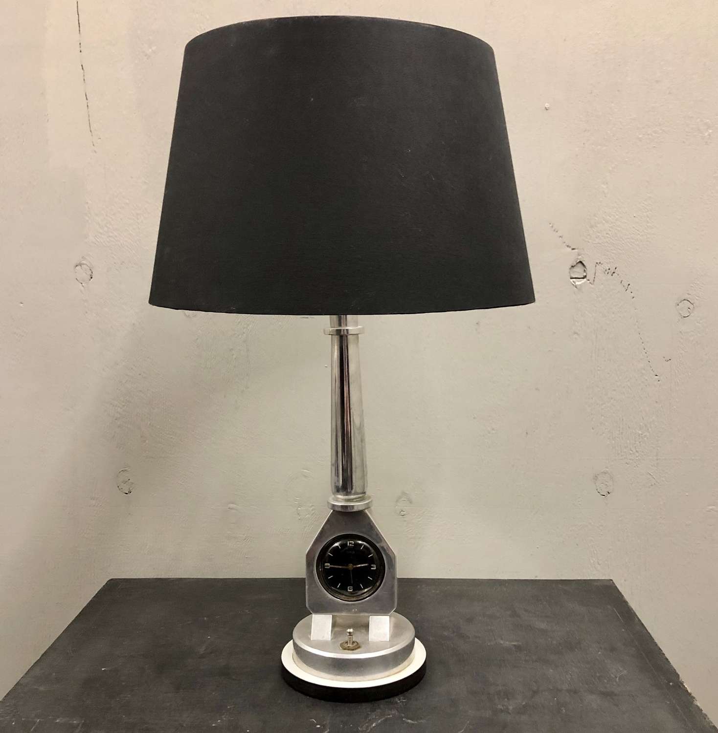 A rare Oris Automobilia Table lamp