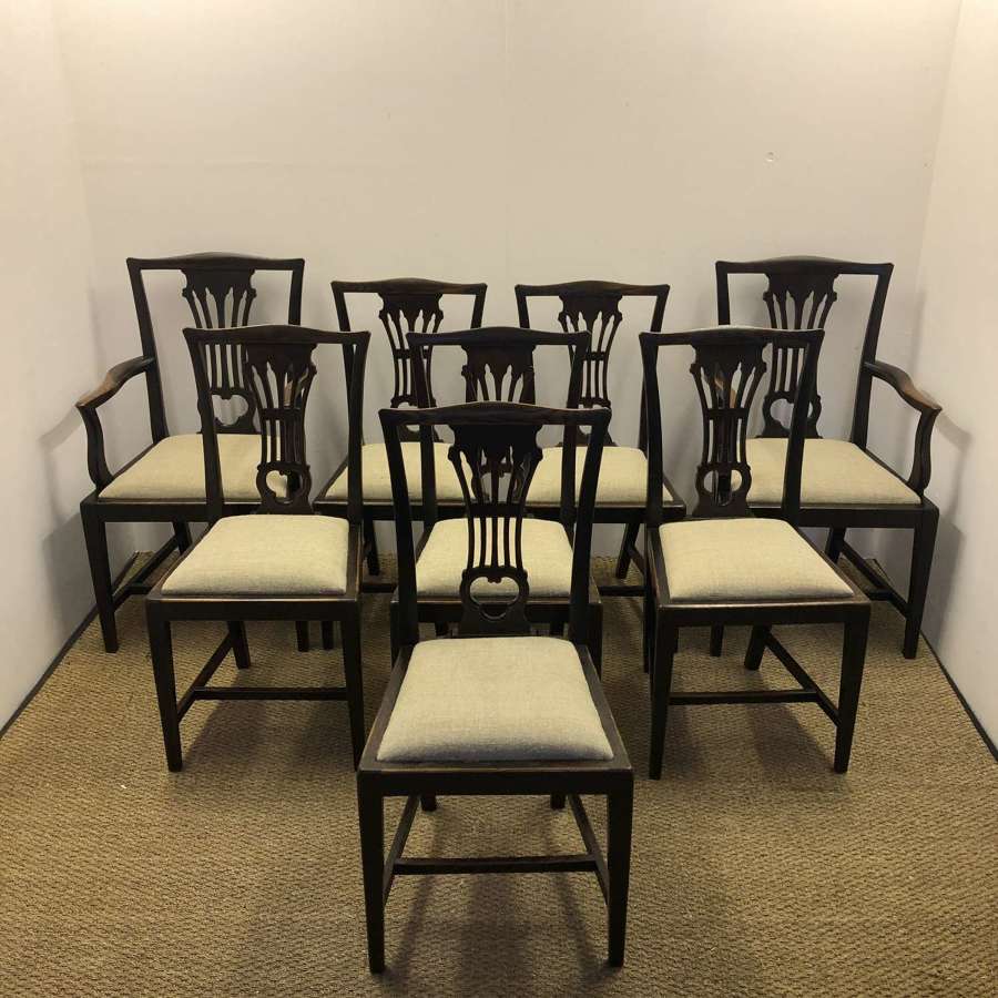 A set of Country Dining Chairs
