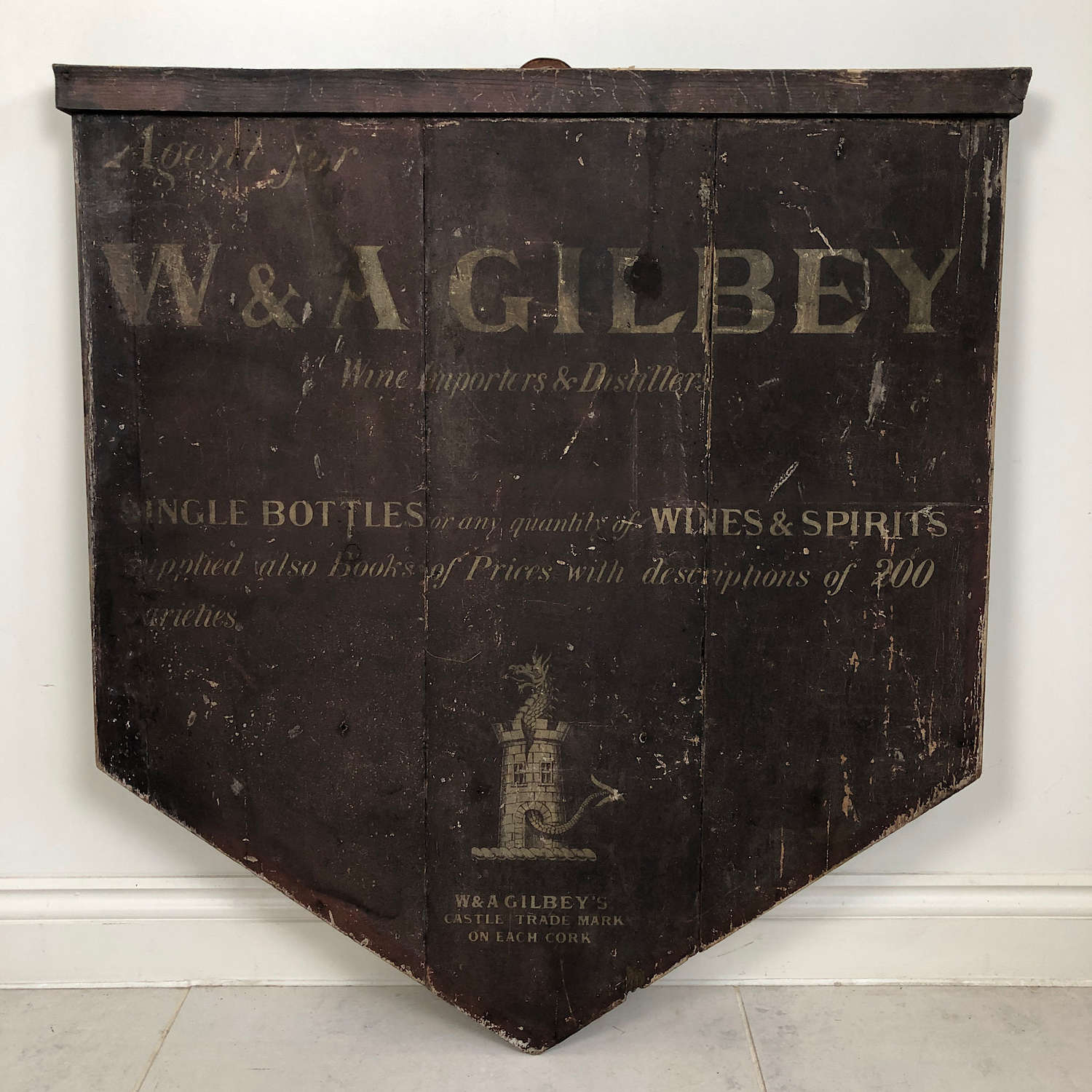 A Large 19thC trade sign