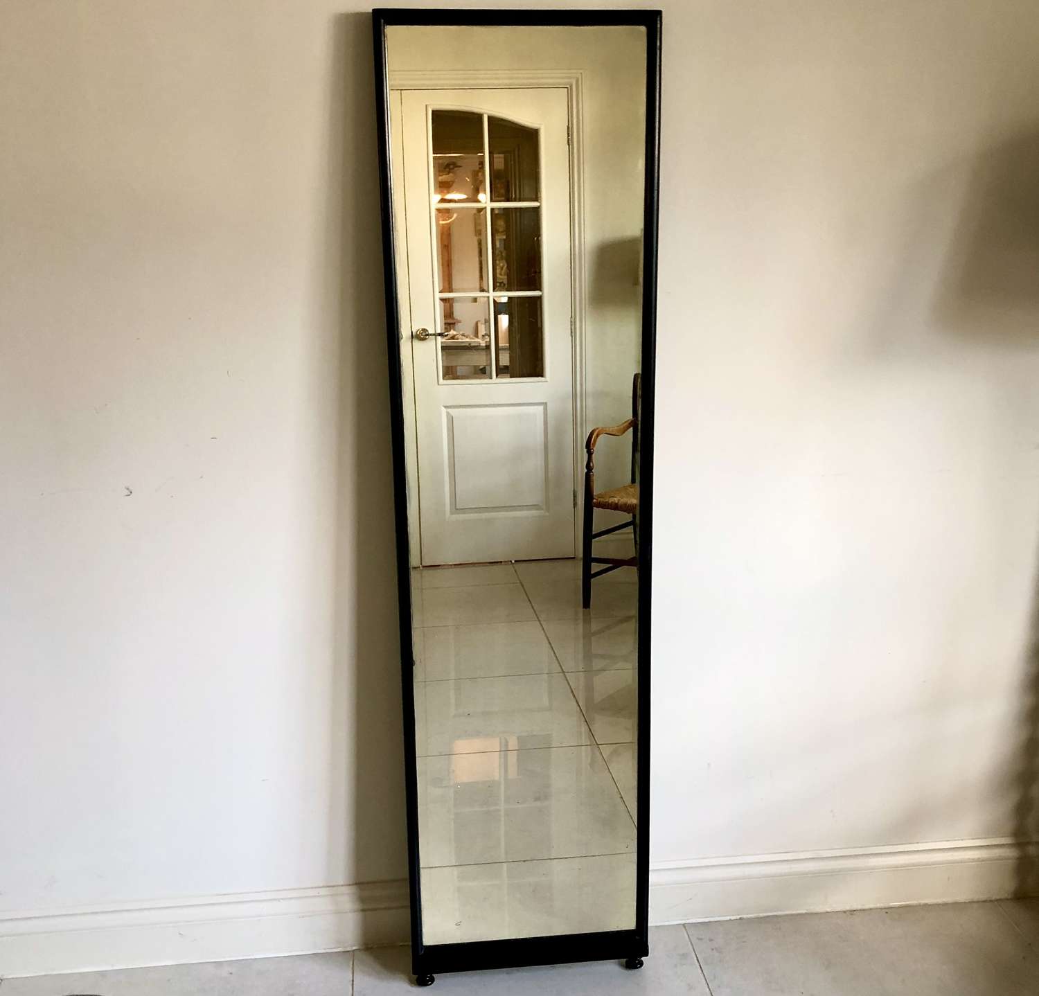 A Tall Edwardian Tailors mirror