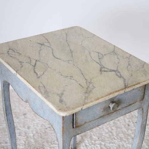 A pair of Swedish Style Side Tables