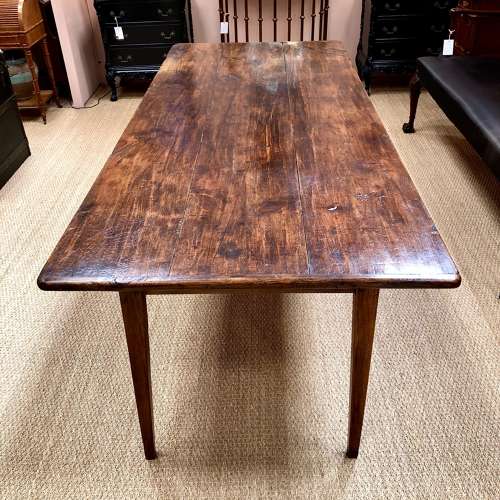 An Elm and Oak Farmhouse Table