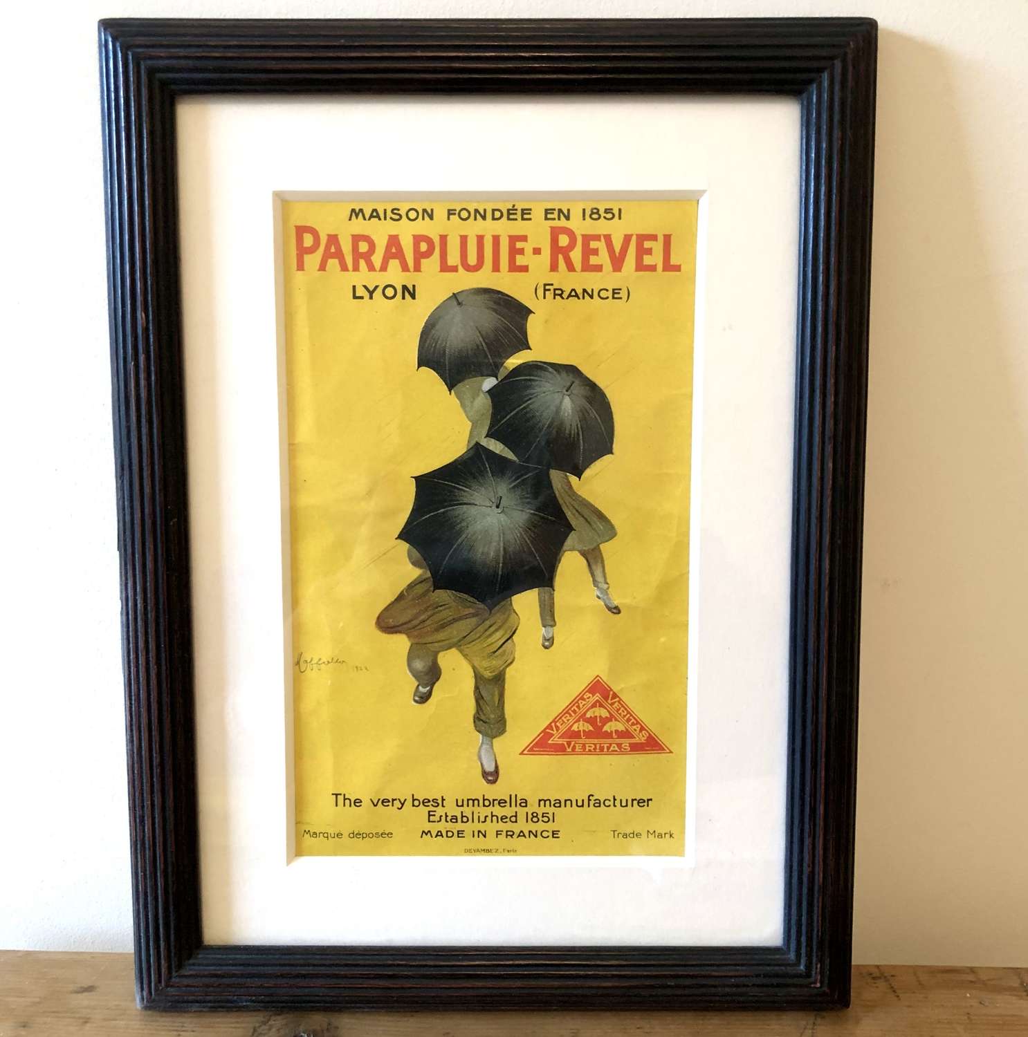 An original vintage poster