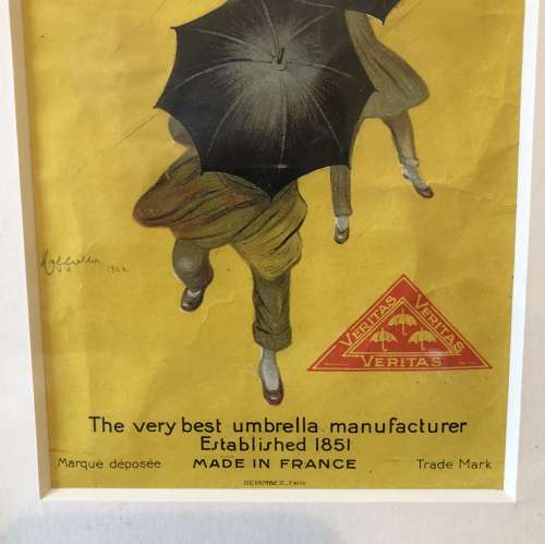 An original vintage poster