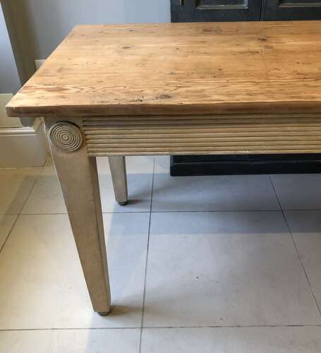 A Farmhouse Kitchen Table