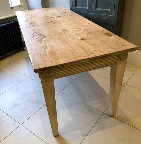 A Farmhouse Kitchen Table