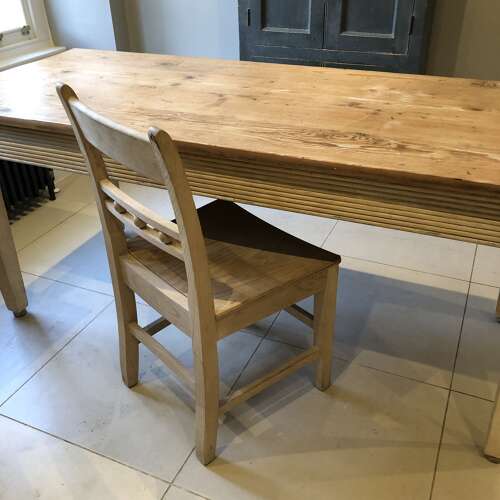 A Farmhouse Kitchen Table