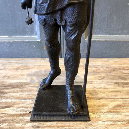 A statuette of a Warrior