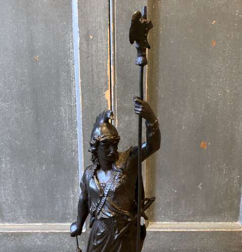 A statuette of a Warrior