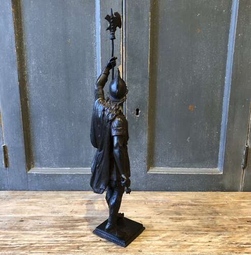 A statuette of a Warrior