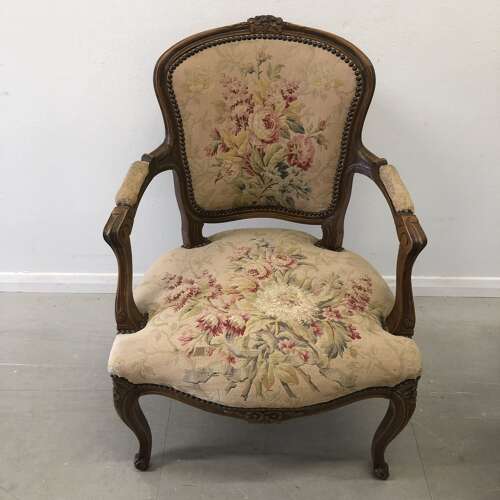 A pair of fauteuils