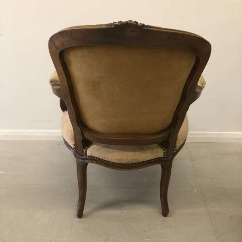 A pair of fauteuils