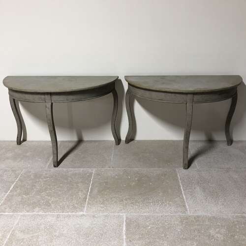 A pair of Swedish Console Tables
