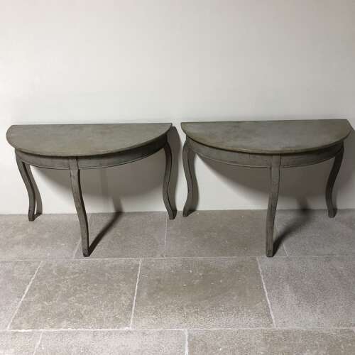 A pair of Swedish Console Tables